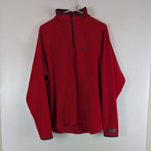 UNDER ARMOUR Performance Fleece 1/4 Zip Mens Winter Sweatshirt Large